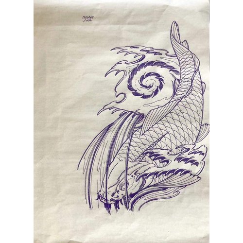 DGT Tattoo Stencil Ink - Revolutionary EcoTank Printer Ink - 4 Oz Bottle