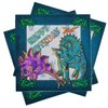 Dinosaur Birthday Party Tableware Set For Boys - 20 Guests- Dinosaur Birthday Party Supplies Kit, Includes Dino Party Plates, Napkins, Cups