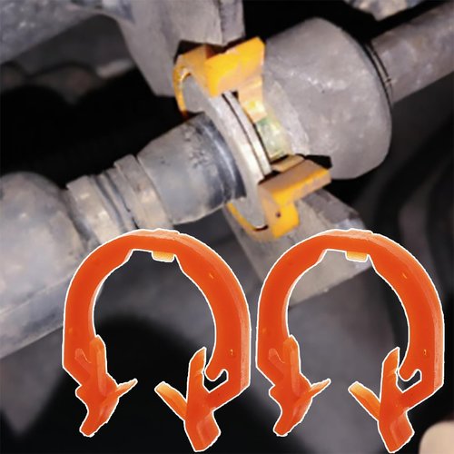 2PCS Transfer Case Shift Cable Retainer Clip For Jeep Wrangler JK 2007-2018 Fastener Car Repair Kit Replacement Part 68018106AA