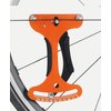 Enajucy Bike Spoke Tension Meter Spoke Wrench, Aluminum Alloy Bicycle Wheel Tool，Adjustment Wheel Repair Road Bike Indicator Meter Tensiometer Tools (Orange)