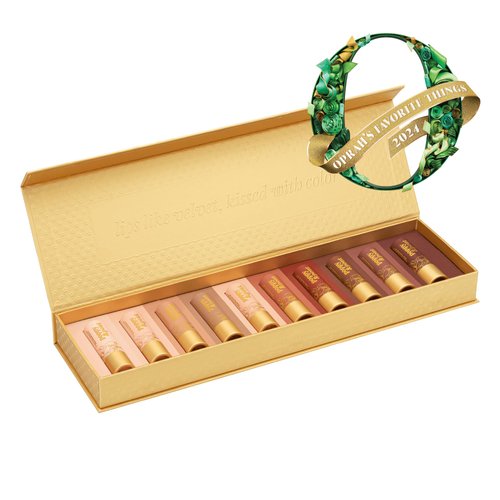 Poppy & Pout All Natural Lip Tints, Sustainable Cardboard Tubes, Hand-filled, Beeswax, Vitamin E, Coconut Oil, Cruelty Free (10pk Premium Gift Set)