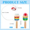 SAYAYA 18 Pcs Wooden Ball Catch Game Catch A Ball Set Wooden Ball Catching Cup Classic Launch Catch Ball Game Toss Ball Set Lawn Yard Beach Camping Outdoor Sports Party Games Activities Adults Kids