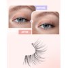 Half Lashes Natural Half Eyelashes Corner Lashes Narutal Look Wispy Lashes 3/4 Lashes End Lashes Clear Band Lashes Half-01
