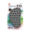 Tornado Coiler Hair Brush Sponge Natural Hair Sponge Curl Sponge Barber Sponge (Hole Diameter: 10mm) ((Hole Diameter: 10mm, Lime Green)