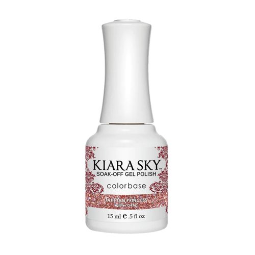 Kiara Sky Gel Polish Pink Tones 0.5 Fl Oz (Tahitian Princess)
