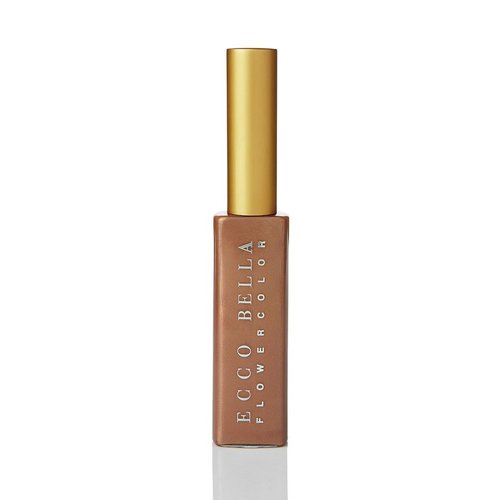 Ecco Bella Natural Lip Gloss - Good For You Gloss - Non-Sticky Lip Shine, Glossy Lips, Long Lasting Lip Gloss - Clean & Hydrating Makeup - Healthy Moisturizing Ingredient Gloss - Peace