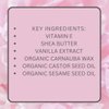 PRIMROSE VANILLA BEAN LIPSTICK, Creamy Formula, Made with Natural, Plant-Based, Organic Oil and Waxes, Paraben Free, Made in the USA. 0.16 oz/4.5 g (Lush)