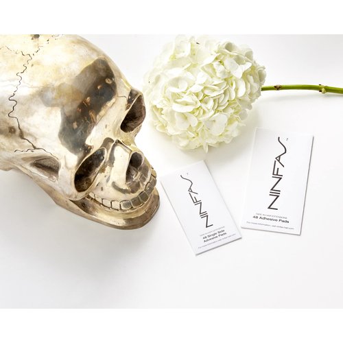 Ninfas Hair Extensions, Tape - in Adhesive Pads, Double Sided Tape, 48 Strips