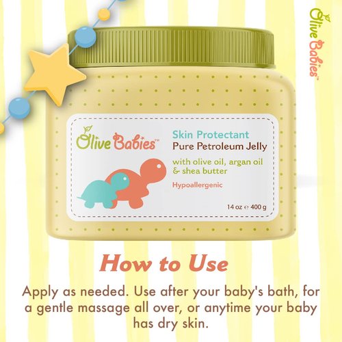 Olive Babies Olive Babies Skin Protectant Pure Petroleum Jelly, 8 Oz, 8 Oz