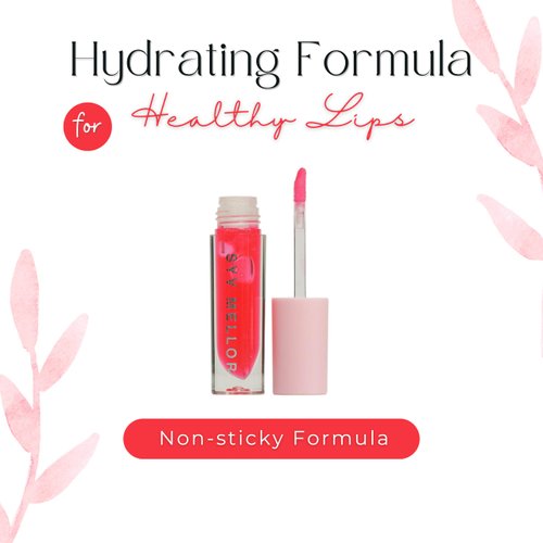 SYV MELLOR Glossy Lip Gloss for Women and Girls Hydrating Non-Sticky Formula for Fuller Lips Plumper Pout Long Lasting High Shine Lip Glow - Perfect Lip Makeup for Enhanced, Lustrous Shine, Baby Girl