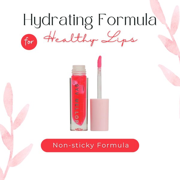 SYV MELLOR Glossy Lip Gloss for Women and Girls Hydrating Non-Sticky Formula for Fuller Lips Plumper Pout Long Lasting High Shine Lip Glow - Perfect Lip Makeup for Enhanced, Lustrous Shine, Baby Girl