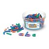 Learning Resources Magnetic Letter and Number Construction Set, Soft Foam Magnetic Shapes, Uppercase and Lowercase Letters, Teaching Aids, 262 Pieces, Grades PreK+, Ages 4+, Model Number: LER8551