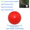 Sunglow Durable Dog Ball for Chewing & Training,Tough Indestructible Dog chew Toy Ball，Solid Rubber Bouncy Ball,Cleans Your Dog's Teeth & Improves Mental Health.