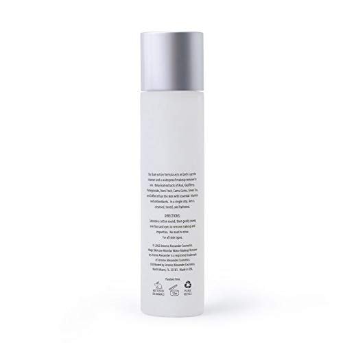 Jerome Alexander Magic Skincare Micellar Water Makeup Remover, Cleanse, Tone & Hydrate in One Step (4 fl oz)