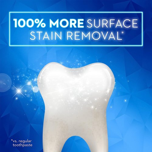 Crest 3D White Brilliance Teeth Whitening Toothpaste, Vibrant Peppermint, 3.5 Oz (Pack of 3)