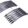 Chironal 100Pcs Black Bobby Pins Black Barrette Hair Clips Hairstyle Tools Accessories, Unisex (thick)