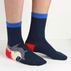 COTTON DAY Kids Boys Fun Novelty Socks Colorful Pattern Design 6-8 Years Shark Stripes Size M (8)