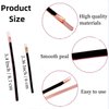 Jumbo Bobby Pins Metal Hair Pins 20pcs, Textention Black Curved Bobby Pins Metal Decorative Stylish Hair Accessories for Women and Girls, Perfect for Hair Styling(10 Long and 10 Short)