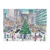 Galison Michael Storrings Snowfall on Park Avenue 1000 Piece Puzzle from Galison - Perfect Holiday Puzzle for Adults, Beautifully Illustrated Winter Scene of Park Avenue, New York, Fun Indoor Activity