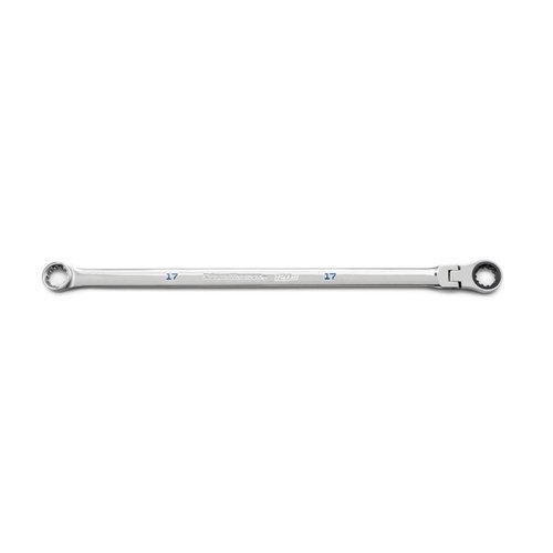 GEARWRENCH 17mm 120X Universal Spline XL GearBox Flex Head Ratcheting Wrench - 86117