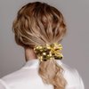6 Pack Disco Scrunchies for Women, Disco Ball Sequin Metallic Hair Scrunchies Ponytail Elastics Hair Bands Girls Bachelorette Dance Party Club Hair Accessories