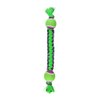 Pet Park Blvd Double Ball Paracord Rope Dog Toy (Green)
