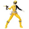 Power Rangers Lightning Collection S.P.D. Yellow Ranger 6-Inch Premium Collectible Action Figure Toy with Accessories, Kids Ages 4 and Up