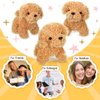 Sumind 9 Pcs Mini Plush Dog Stuffed Animals Bulk Dog Plush Party Favors Small Soft Plush Dog Toy for Goodie Bag Fillers Kids Baby Show Birthday Valentine's Day Gift(Long Plush Puppy)
