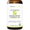 Vitamin E Oil - 100% All Natural & USDA Organic (LARGE 4oz Bottle) Repair Dry, Damaged Skin from Surgery & Acne, Age Spots & Wrinkles. For Radiant, Hydrated & Youthful Skin. Face & Body Moisturizer