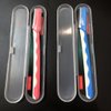 8 PACK Glass Nail File Case, Clear Glass Nail Files Case, Acne Needle Blackhead Acne Needle Organizer Case, Clear Box for Nail Tool for Storage Organizer Case