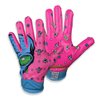 Battle Sports Alien Cloaked Wide Receiver Football Gloves - Ultra Grip Gloves - Pink, Youth Small