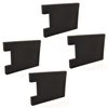 HQRP 4-Pack Foam Filter for Eureka Altima 2950AV, 2961AVZ, 2961BVZ, 2961TUR, 2991AVZ, 2993AV, 2996AVZ, 2996BVZ, 2996DVZ Upright Vacuum Cleaner