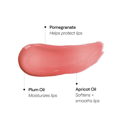 Provence Beauty Pink Rose Lip Oil – For Nourished Lips - Tinted Pink Rose Lip Oil With Hydrating Formula - Enhances Natural Color, Moisturizes And Soothes