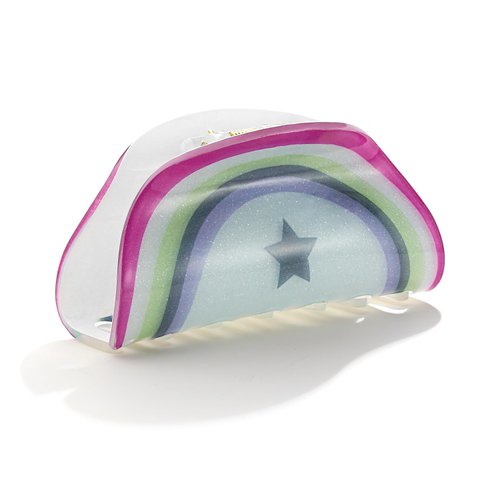 TOVABA Hair Claw Clips for Women Rainbow Shape Hair Clips Cute Medium Hair Clips Trendy Hair Claw...