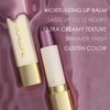 FOCALLURE Moisturizing Glitter Lipstick,Pearl Shimmery Finish,Hydrating Tinted Lip Balm with Creamy Texture,Long Lasting High Pigmented Lip Stain,Sweet Karma