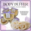 Rock the Top USA Made | 6 Lavender Self Care Gifts for Women, Bath Bombs (Truffles), Plant Based Dry Brush Body Brush Loofah, Epsom Salt Bath Soak, Handmade Soap, Herbal Bath Tea, Self Care Gift Box.
