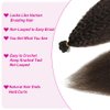 BAESITTE Ocean Wave Crochet Hair 6 Bundles (24 24 26 26 28 28Inch) Deep Wave Crochet Hair for Black Women Curly Wavy Braiding Synthetic Hair Extensions #4 Color 260g
