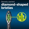 Philips Sonicare Genuine W DiamondClean Toothbrush Heads, 4 Brush Heads, Black, HX6064/95