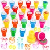 30Pcs Summer Beach Party Stamps for Kids Pool Birthday Party Supplies Favor Decorations Teacher Stamps Reward Pinata Fillers Goodie Bag Fillers