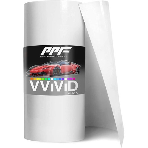 VViViD High Gloss Paint Protection Film (PPF) 12” x 121” inch Self Healing Wrap Guard