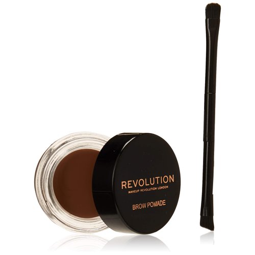 Makeup Revolution Brow Pomade with Brush (Soft Brown)