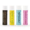 Natural, Petroleum Free Lip Balm Four Pack (4-Pack) by Fabula Nebulae