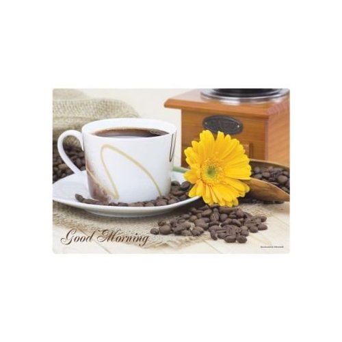 Good Morning Coffee Paper Placemats 50 Per Pack