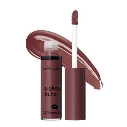 MAEPEOR Butter Lip Gloss 13 Colors Moisturizing Non-Sticky Lip Gloss Butter Natural Hydrating Long Lasting Lip Oil Gloss (Color 02)