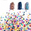Flatback Rhinestones Round Gems for Nails Art and Crafts 4000Pcs SS6 2mm AB Crystals Glitter Stone DIY Bags Clothes Shoes (Black Rose Red AB)