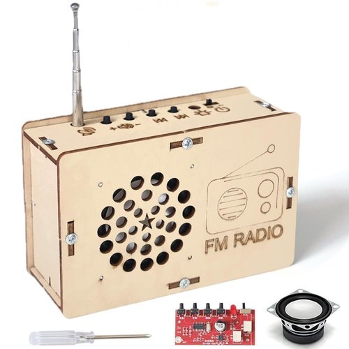 Science Kits for Kids Age 5-7 8-12 12-14 STEM Toys for Boys Girls Age 8-13 Christmas Birthday Gifts for 6 7 8 9 10 11 12 13 14 Year Old Girls Boys Teens DIY Building Radio Kit Electronic for Kids