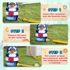 ROHSCE Water Rocket Sprinkler for Kids - Outdoor Games Yard Sprinkler Toy - Water Toys Splash Kids Sprinkler, Summer Fun Sprinkler Rocket for Toddler Ages 3+ Gift Ideas (Penguin)