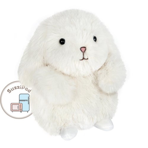 Bunny Stuffed Animal, Microwavable Stuffed Animal for Period Cramps Pain, Rabbit plush for Anxiety Relief, Bunny plush, Heated Stuffed Animals, Stress Relief Packages for Women & Girls, Unscented