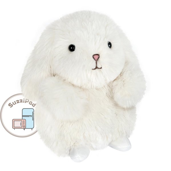 Bunny Stuffed Animal, Microwavable Stuffed Animal for Period Cramps Pain, Rabbit plush for Anxiety Relief, Bunny plush, Heated Stuffed Animals, Stress Relief Packages for Women & Girls, Unscented