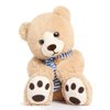 Tezituor 24 Inch Teddy Bear Stuffed Animal, Big Teddy Bear Plush Toys with Scarf, Cute Brown Teddy Bear for Girlfriend Kids